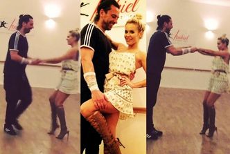 Doda i Emil na Instagramie: "Nasza pierwsza lekcja tańca do wesela!"