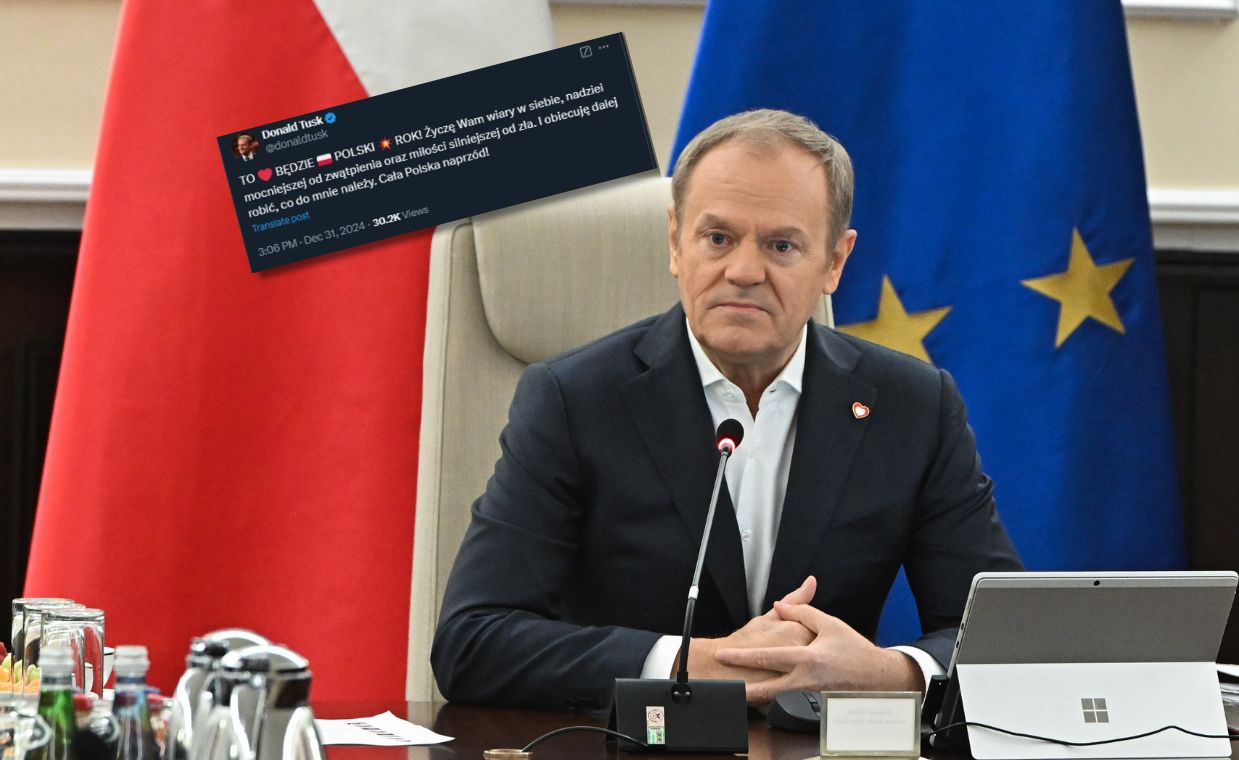 Tusk złożył życzenia Polakom. Padła obietnica