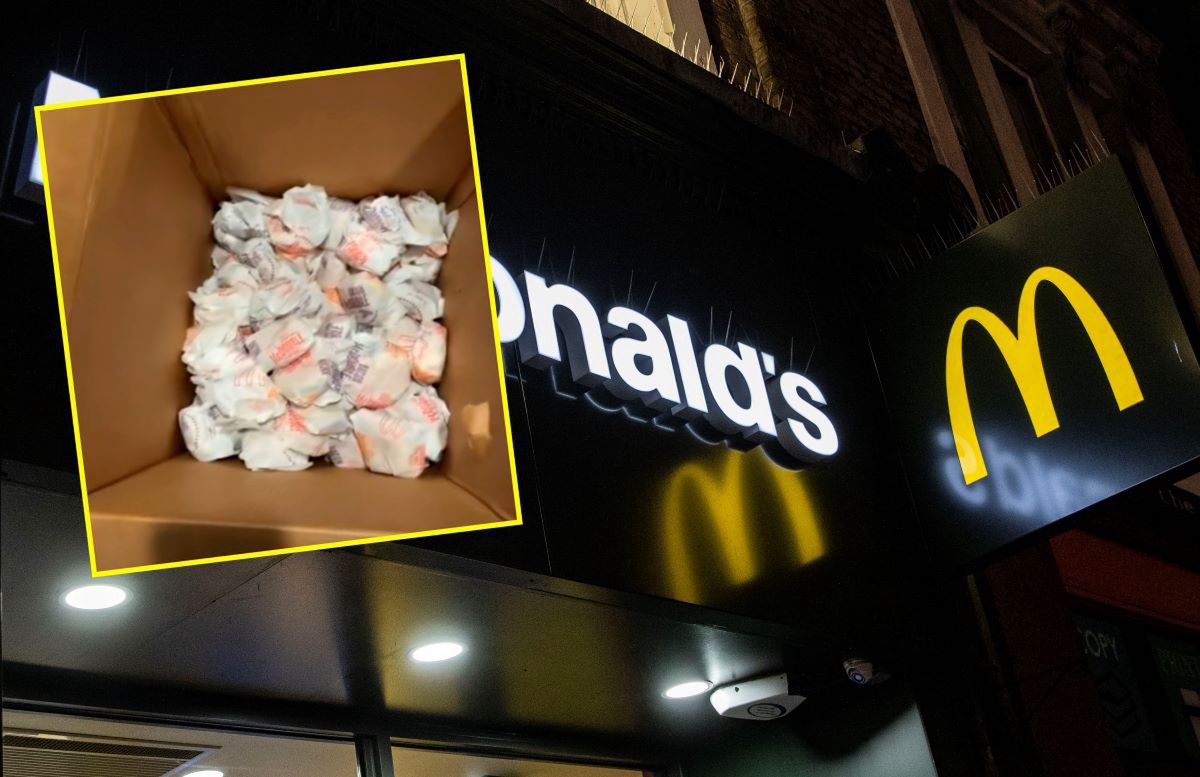 Gigantyczne zamówienie w McDonald's 