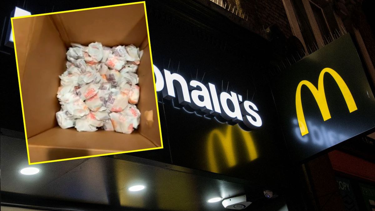 Gigantyczne zamówienie w McDonald's 