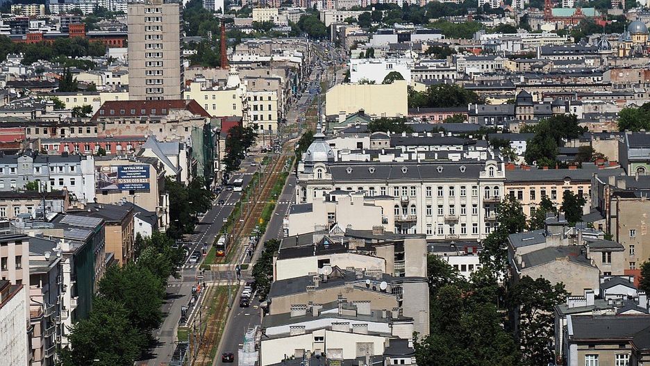 Łódź z lotu ptaka