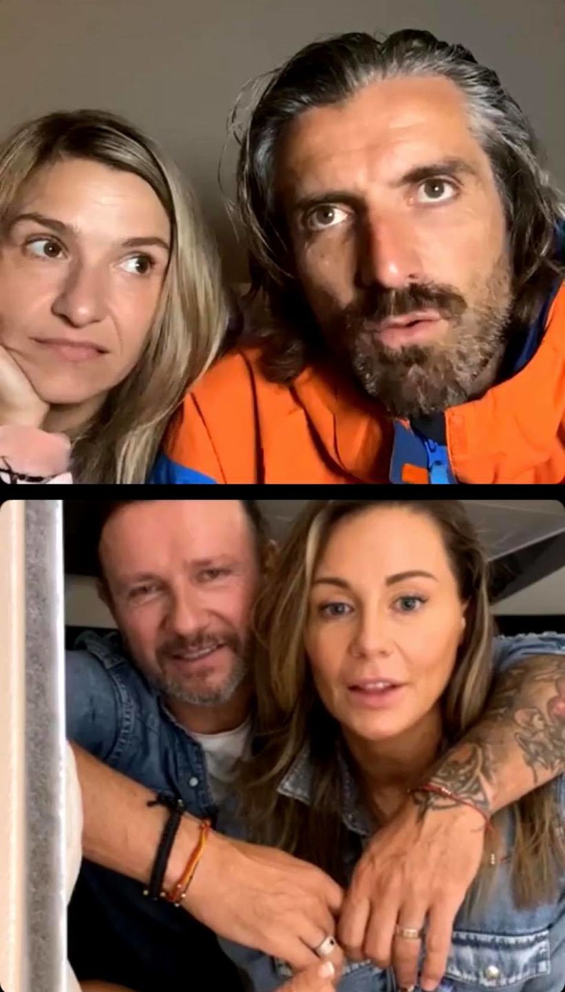 Małgorzata Rozenek i Radosław Majdan na "Domówce u Dowborów"