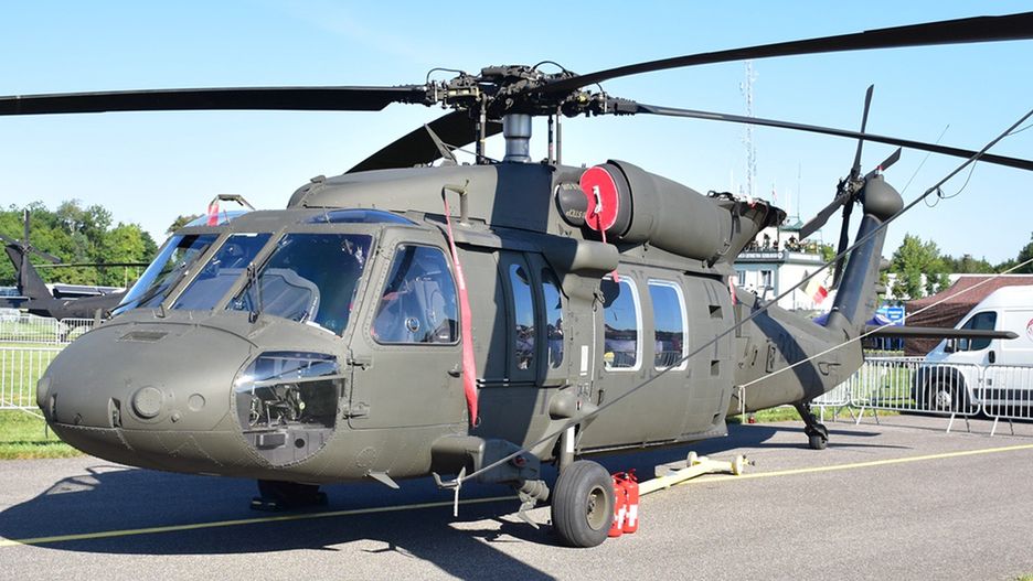 Śmigłowiec UH-60 chorwackich sił zbrojnych