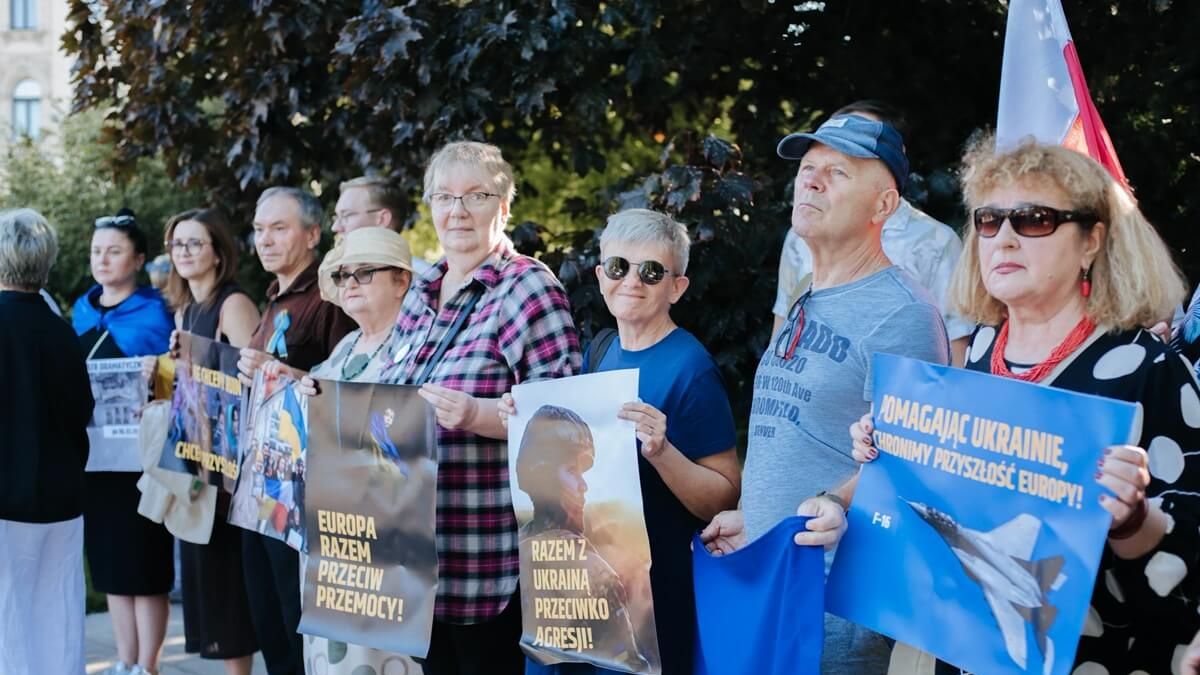 Manifestacja "Nie bądź obojętny" w Lublinie