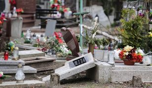 Olsztyn. Zdewastowane groby dzieci. Zarzuty