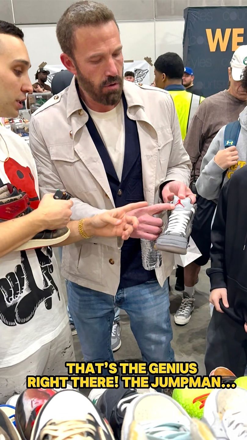 Ben Affleck odmówił synowi zakupu butów?