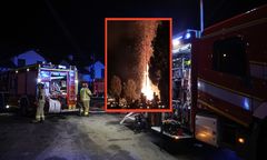 Eksplozja znicza w Koninie. Świadkowie w szoku