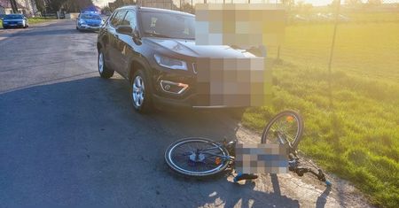 Lubin. Potrącenie 11-latka. Wjechał wprost pod samochód