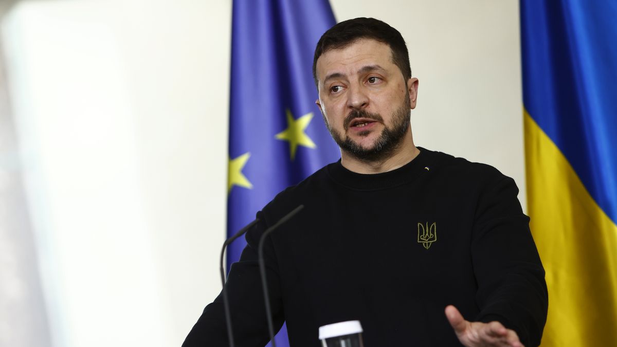 Prezydent Ukrainy Wołodymyr Zełenski