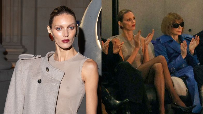 Anja Rubik błyszczy na Paryskim Tygodniu Mody