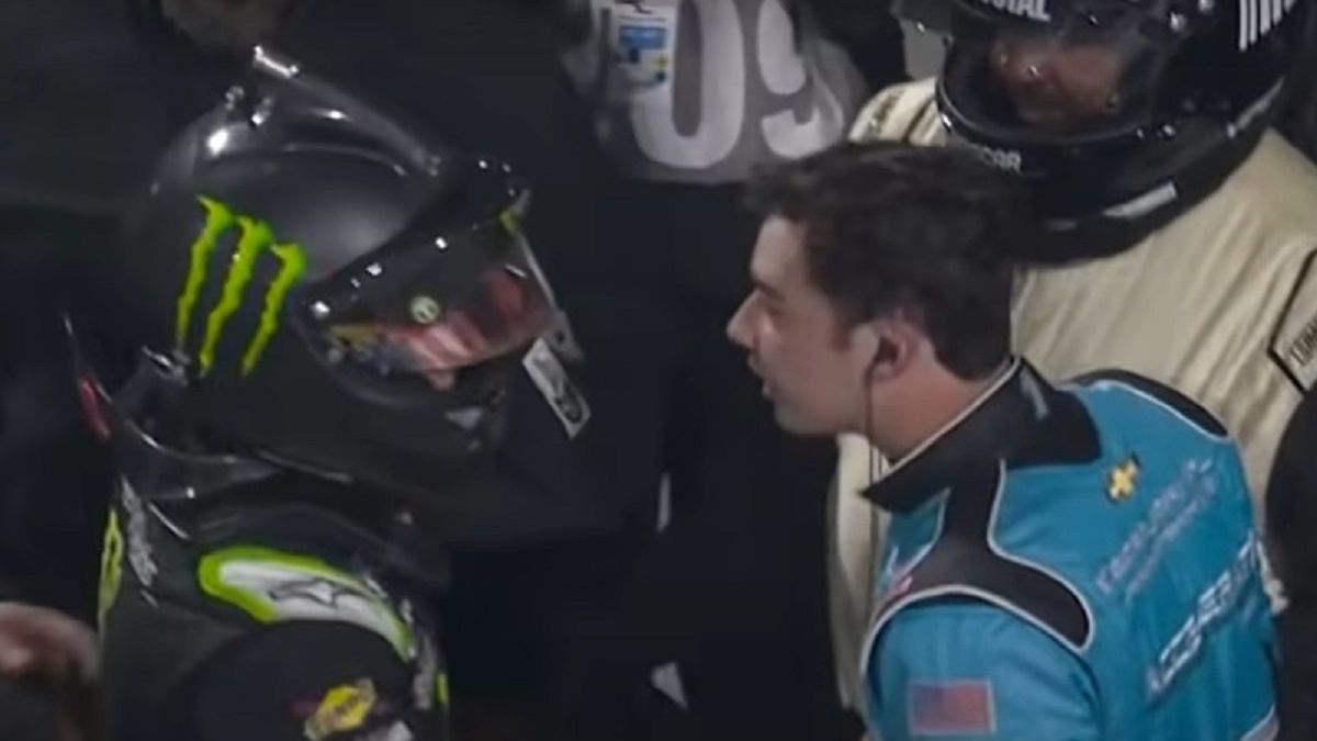 Spięcie kierowców po wyścigu Nascar