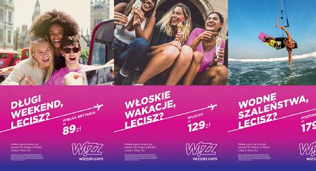 Wizz Air z największą kampanią reklamową od pandemii