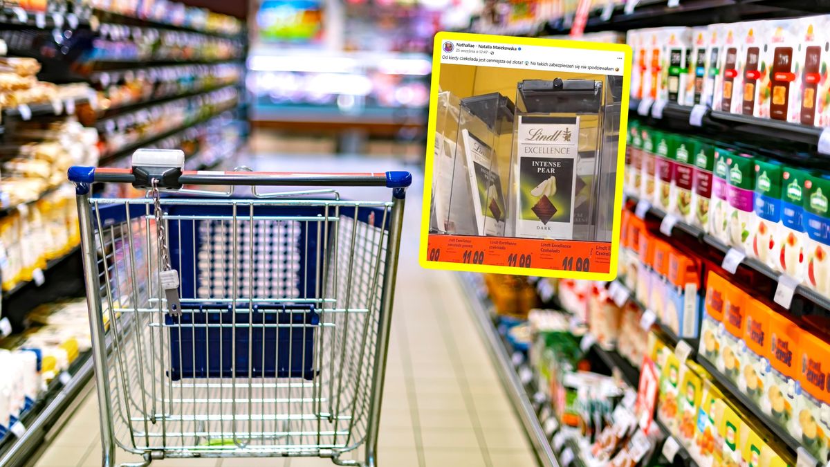 Zaskoczył ją widok w sklepie.