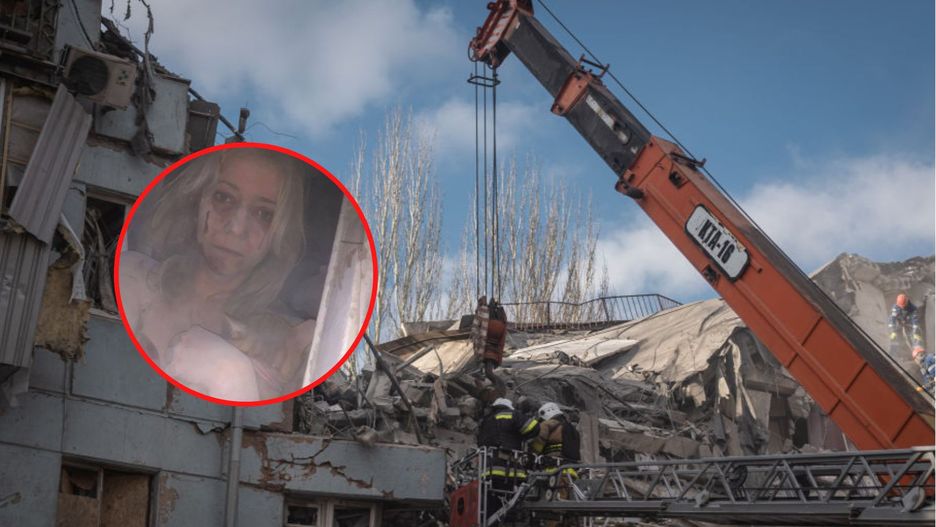 Mieszkanka Zaporoża spędziła pod gruzami pięć godzin