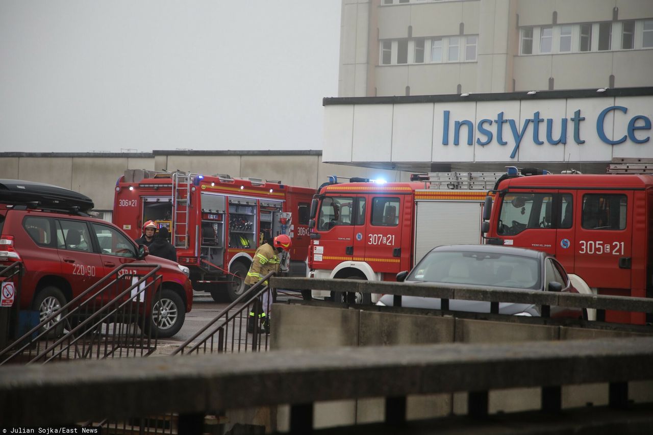 Łódź. Pożar w Instytucie Centrum Zdrowia Matki Polki. Ewakuacja kilkuset osób