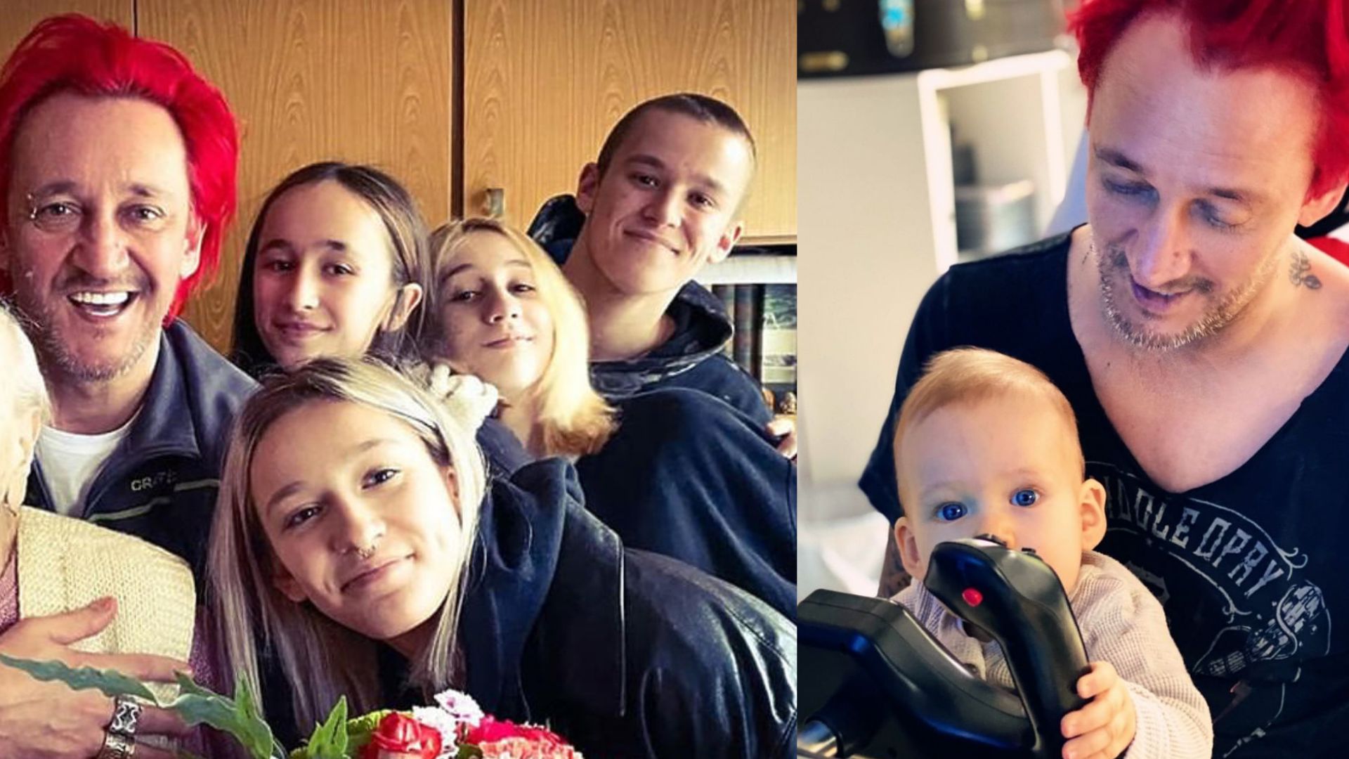 Michał Wiśniewski wychowuje pięcioro dzieci