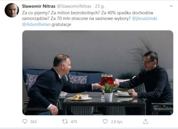 Komentarz Sławomira Nitrasa