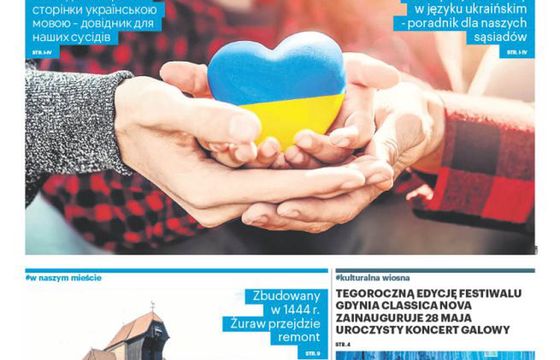 „Dziennik Bałtycki” przygotował dodatek dla uchodźców, będzie rozdawany z „Naszym Miastem”