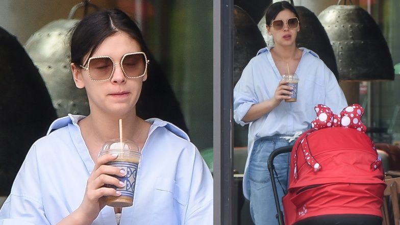 Klaudia Halejcio z córką