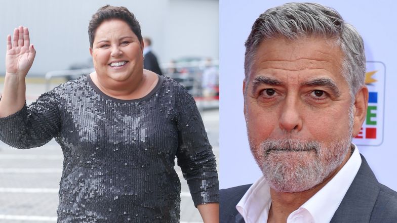 Dorota Wellman spotkała George'a Clooneya! Aktor do niej zagadał