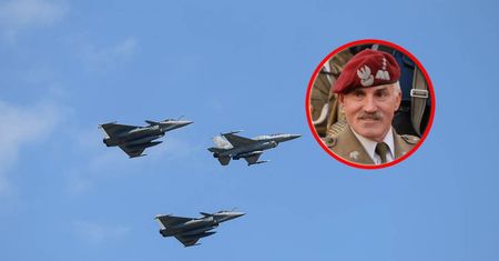 "Alarm w powietrzu". Generał Bieniek o tym, kto wydaje rozkaz
