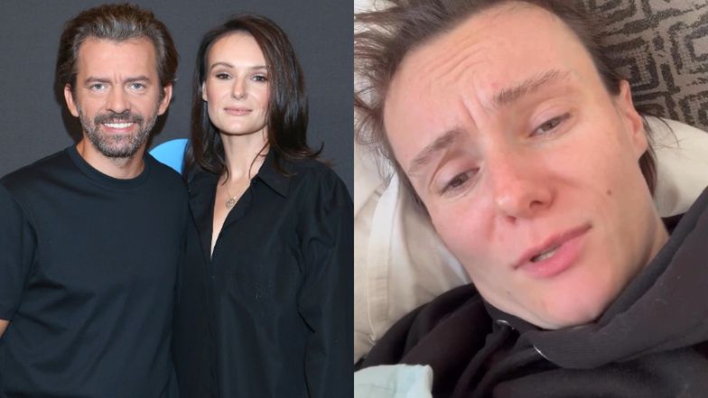 Zapłakana Agnieszka Głowacka informuje, że zachorowała