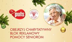 TV Puls w wigilię pokaże charytatywny blok reklamowy #TVPulsSeniorom (wideo)