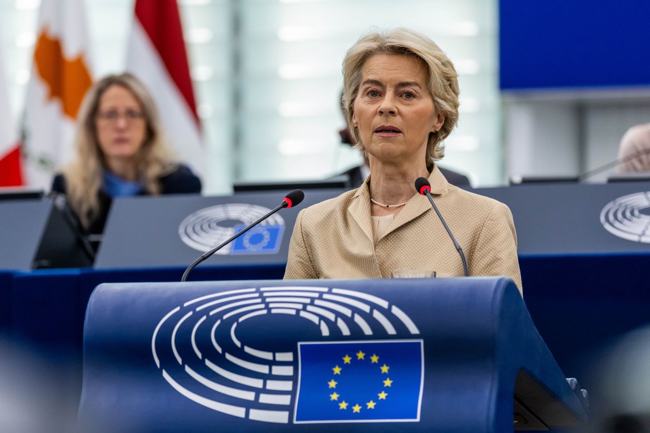 President of the European Commission Ursula Von der Leyen