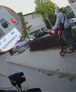 14-latek jechał na hulajnodze. Miał 0,6 promila alkoholu