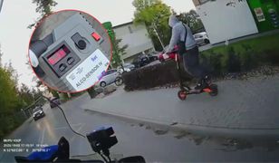 14-latek jechał na hulajnodze. Miał 0,6 promila alkoholu
