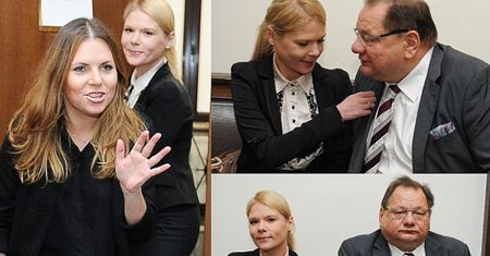 Kalisz z młodą żoną i Olą Kwaśniewską w sądzie! (ZDJĘCIA)