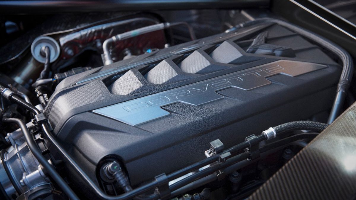 Jedna z bardziej znanych konstrukcji spod maski Corvette - 6,2 l V8