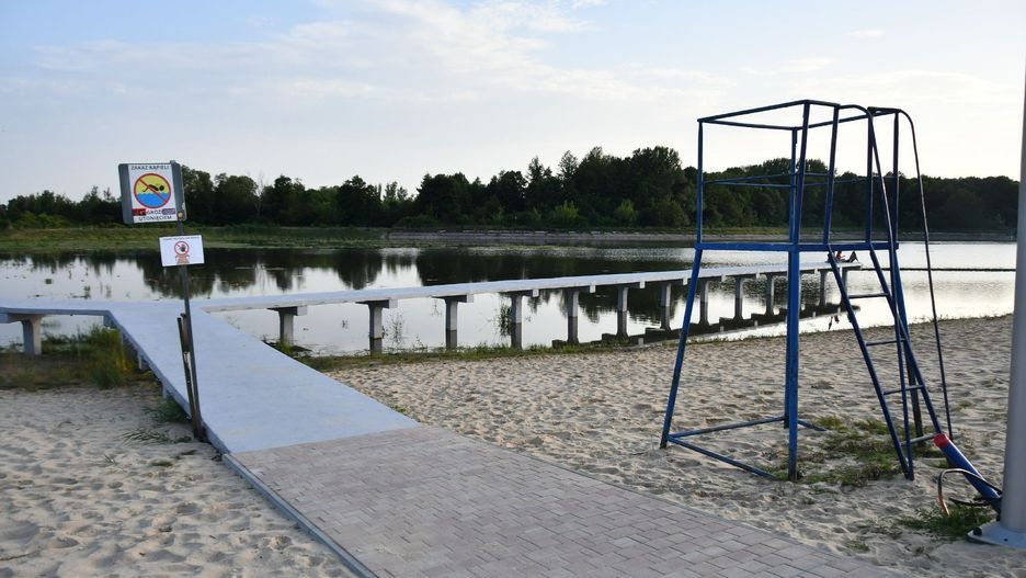 Zbiornik w Radzanowie będzie nieczynny w lato 2025 jako kąpielisko.  