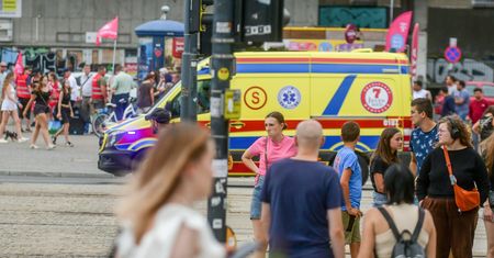 Warszawa. Nastolatek nabił się na kierownicę od roweru