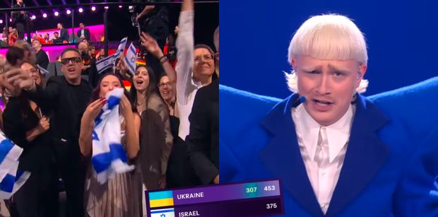 TYLKO NA PUDELKU: Taka atmosfera panowała za kulisami finału Eurowizji. Wiemy, jak reagowano na punkty Izraela i nieobecność Holandii