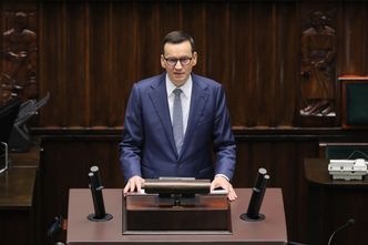 "Z dumą i podniesionym czołem". Mateusz Morawiecki wygłasza expose