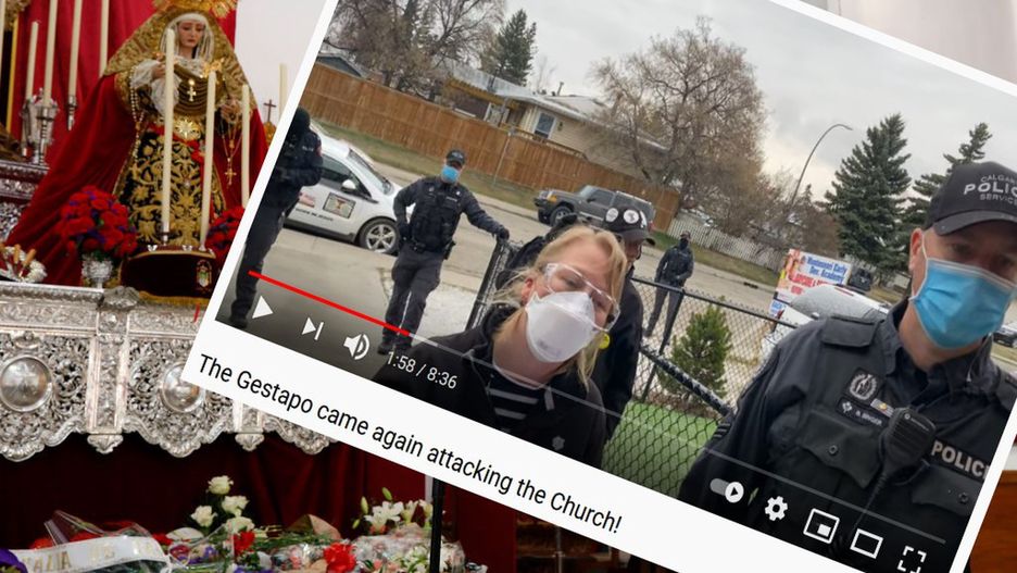 Kanada. Polski ksiądz znów wyrzucił policję z kościoła. "Atak gestapo"