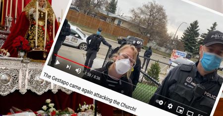 Kanada. Polski ksiądz znów wyrzucił policję z kościoła. "Atak gestapo"