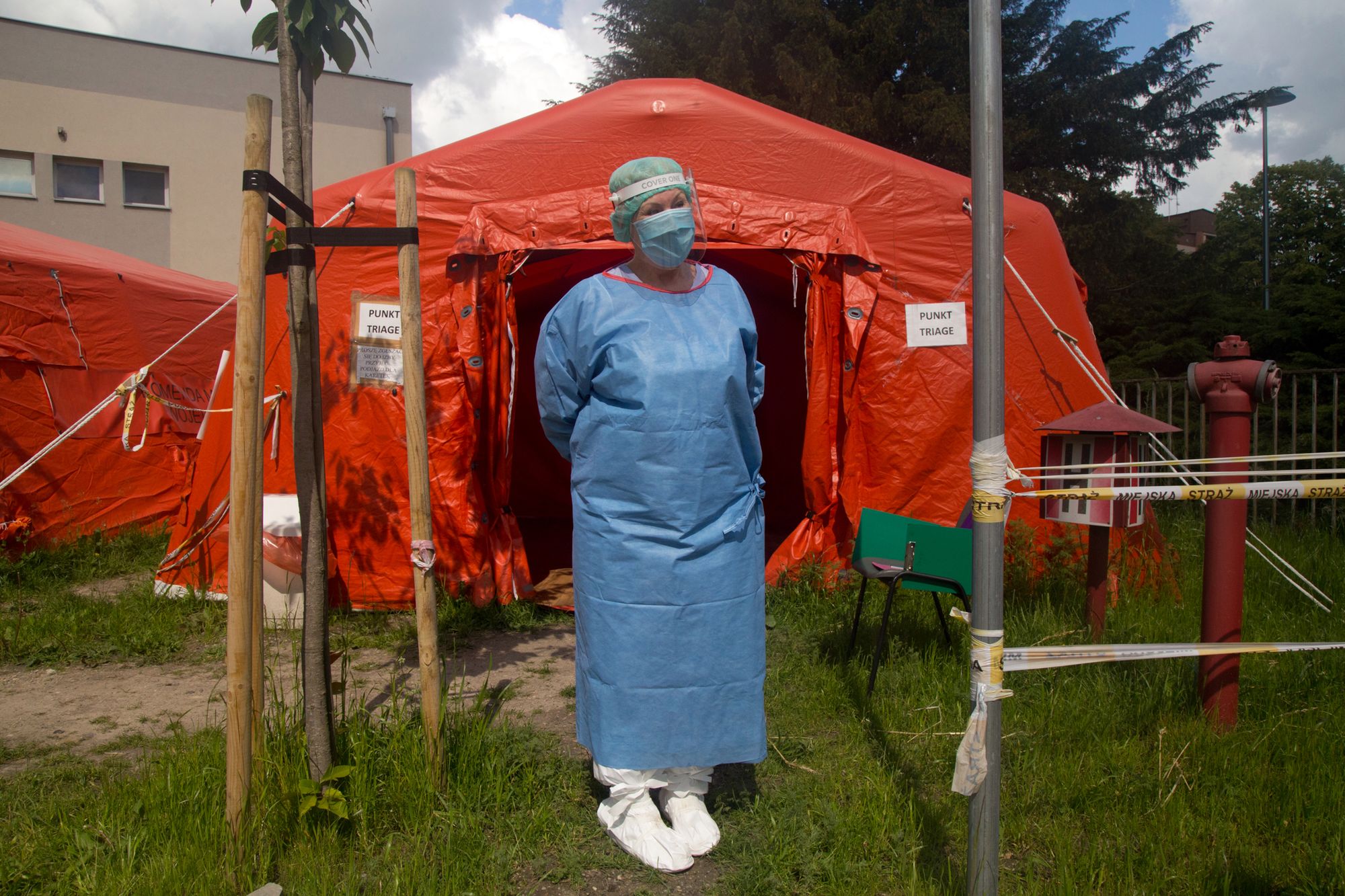 Koronawirus w Polsce. Strefa Zero, czyli Wojewódzki Szpital Specjalistyczny MEGREZ w Tychach okiem Wiktorii Kot 9