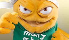 Mały Głód w walce kung-fu reklamuje Danio (wideo)