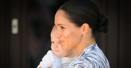 Mały Archie na zdjęciu! Widać już jego kolor włosów