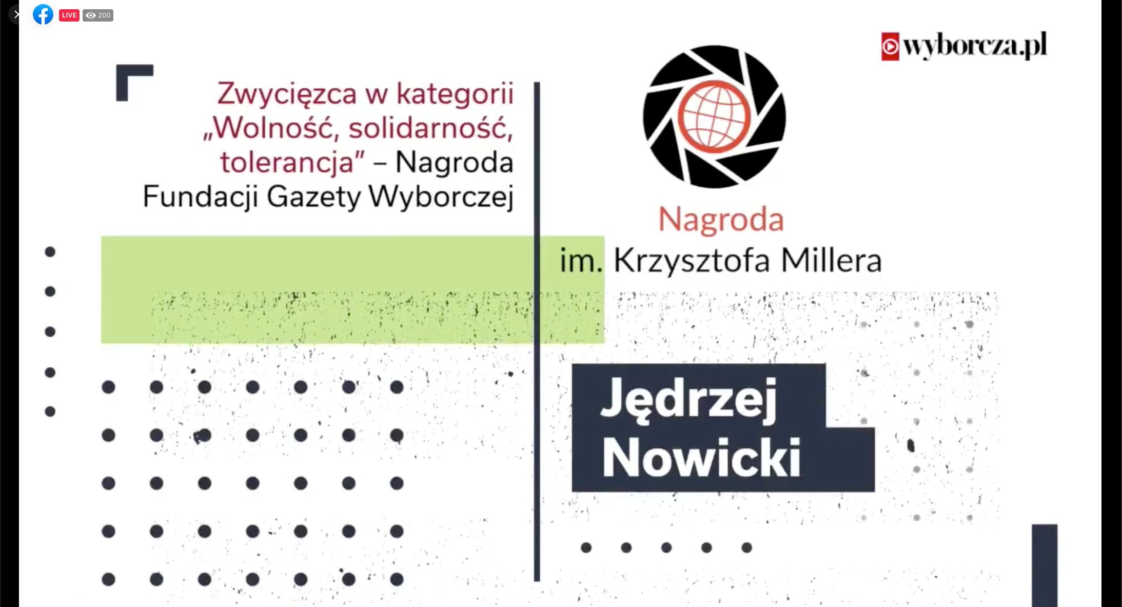 "Odwaga patrzenia”. Poznaliśmy zdobywcę nagrody im. Krzysztofa Millera 53