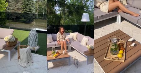 Klaudia Halejcio pokazuje, jak urządziła taras w willi za 9 milionów: "Wyszło zacnie" (FOTO)