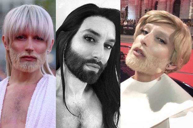 Conchita Wurst PRZEFARBOWAŁA SIĘ NA BLOND! (ZDJĘCIA)