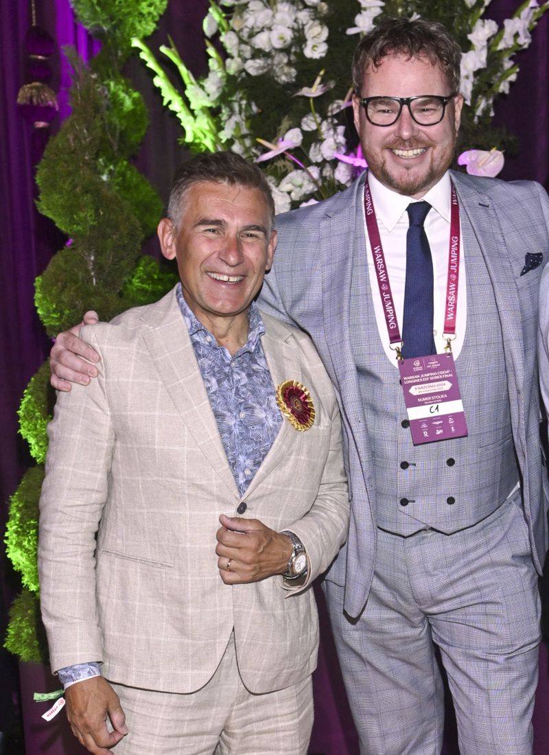 Robert Korzeniowski i Jan Lubomirski-Lanckoroński