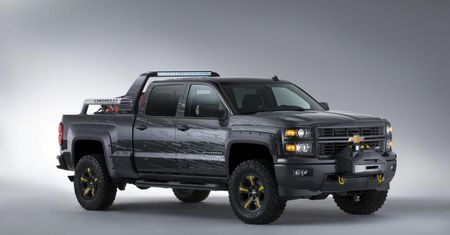 Chevrolet Silverado Black Ops i Z71 Volunteer Firefighter - solidne koncepty od GM