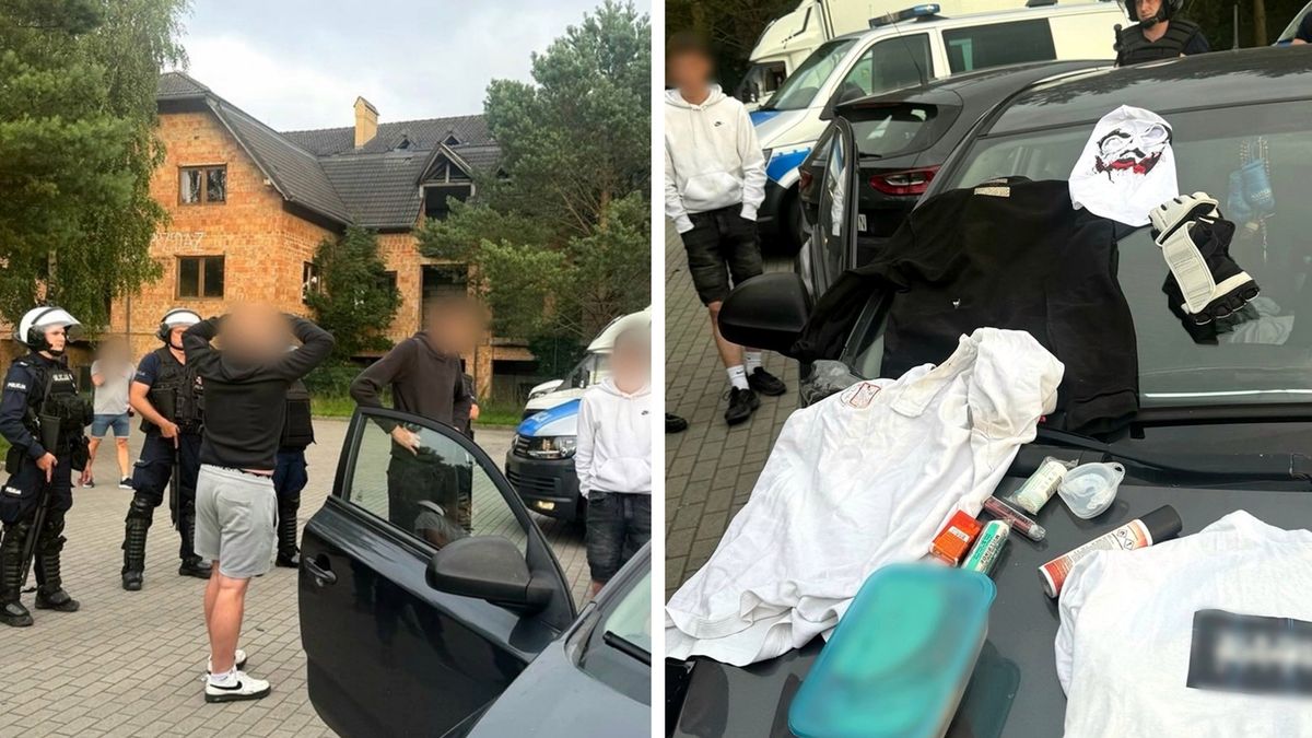 Materiały prasowe / pomorska.policja.gov.pl / Na zdjęciu: miejsce zdarzenia i sprzęt