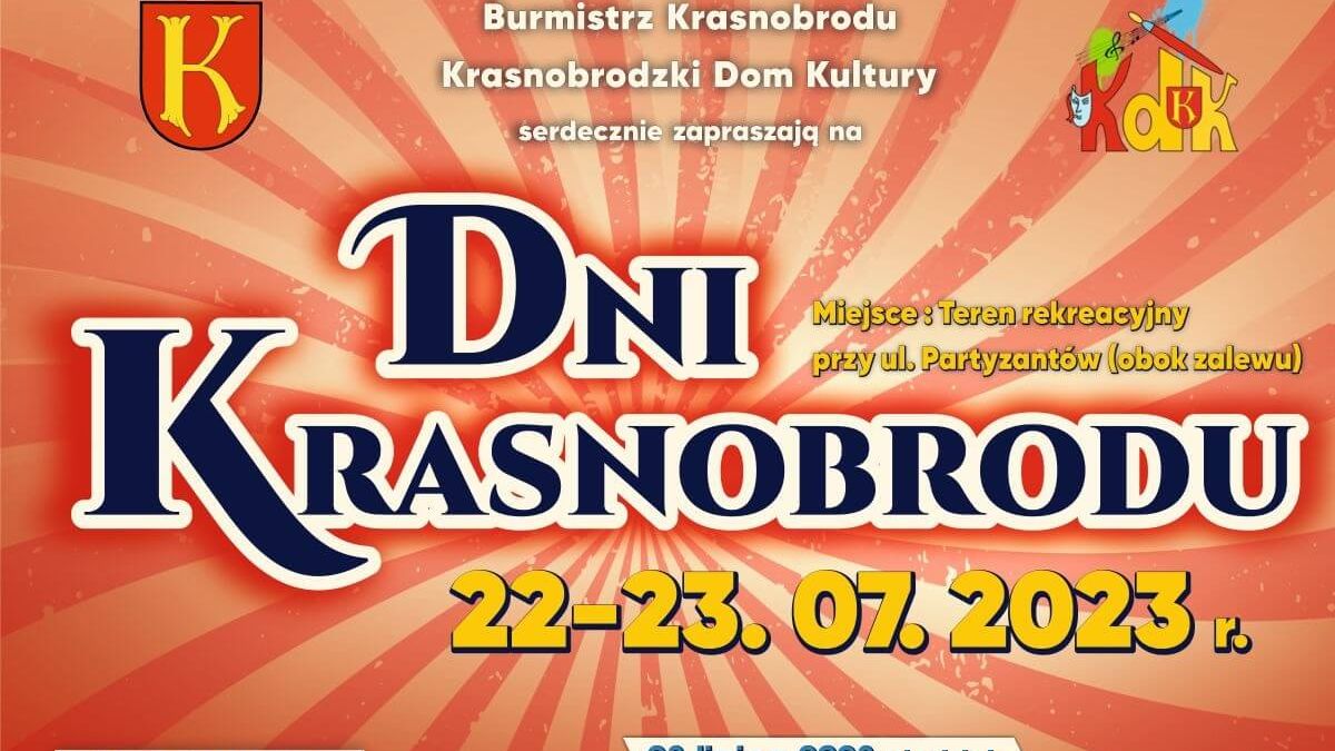 Dni Krasnobrodu Plakat