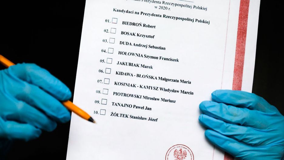 Wybory prezydenckie nie odbyły się 10 maja. Ale karty wyborcze zostały wydrukowane