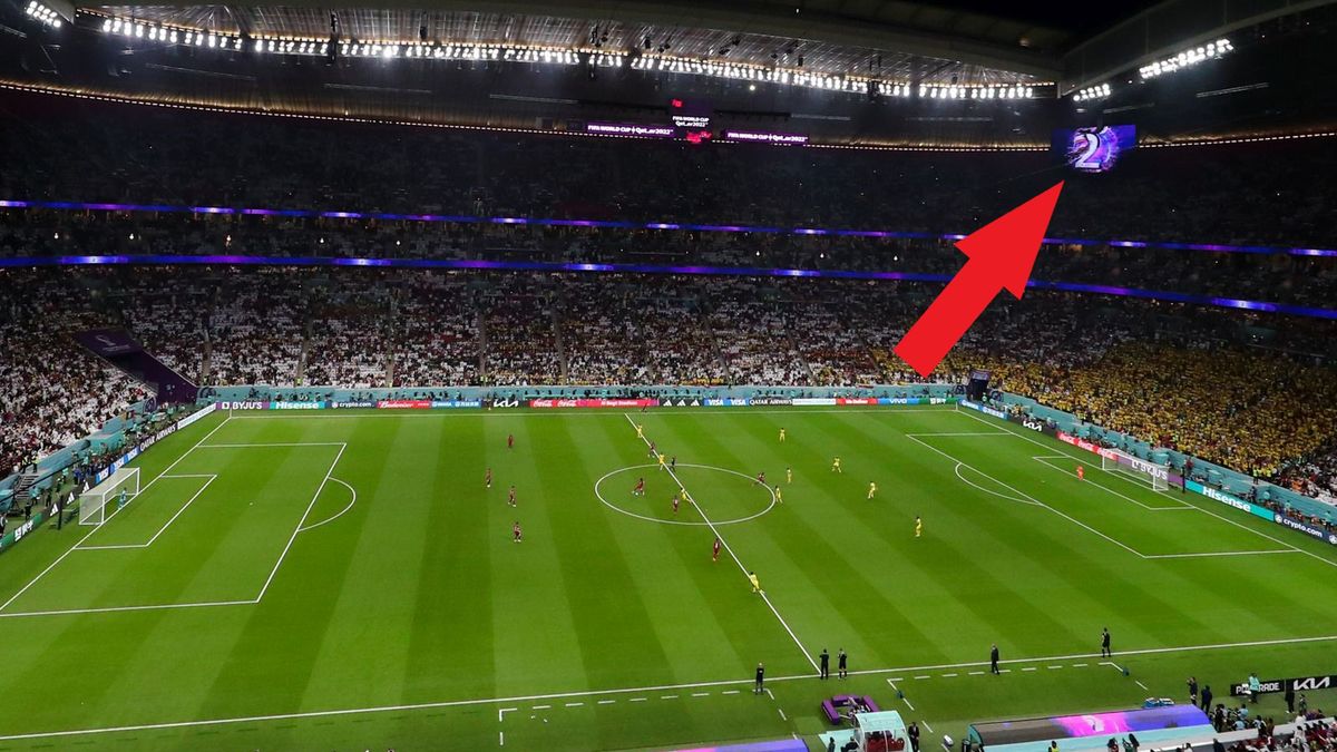 Getty Images / Robbie Jay Barratt - AMA / Na zdjęciu: rozpoczęcie meczu Katar - Ekwador jeszcze w trakcie odliczania